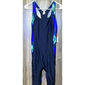 LARGE‎ beautyin Women's Boyleg Unitard Swimsuits Racerback One Piece